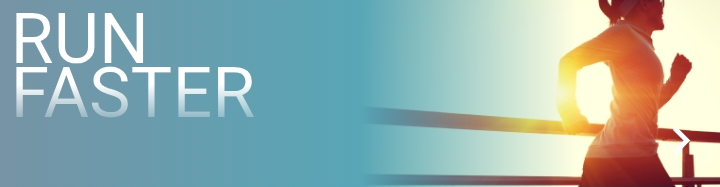 RUN FASTERの画像