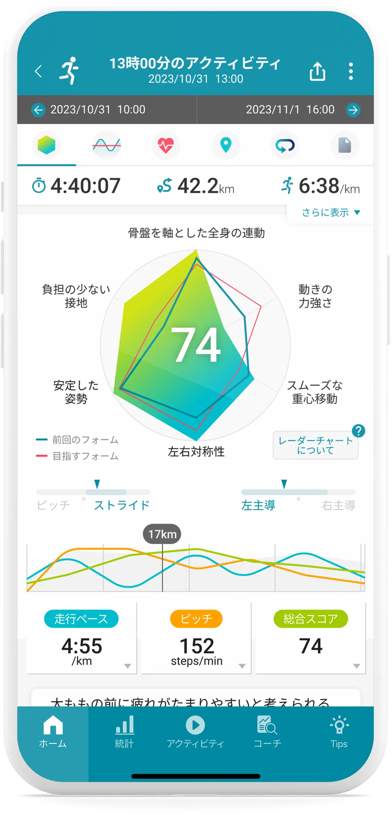 Runmetrixアプリの画像1